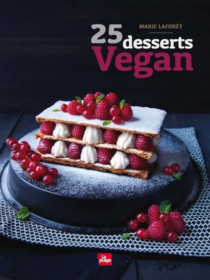 cover image of 25 desserts Vegan